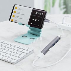 4 in 1 Mini Multifunctional Expanded Docking, Spec: Type-C/USB-C 3.0 (Silver), Type-C/USB-C 3.0 (Silver), Type-C/USB-C 3.0 (Gray), Type-C/USB-C 3.0 (Pink), USB 3.0 (Silver), USB 3.0 (Gray), USB 3.0 (Pink)