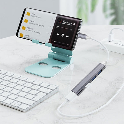 4 in 1 Mini Multifunctional Expanded Docking, Spec: Type-C/USB-C 3.0 (Silver), Type-C/USB-C 3.0 (Silver), Type-C/USB-C 3.0 (Gray), Type-C/USB-C 3.0 (Pink)