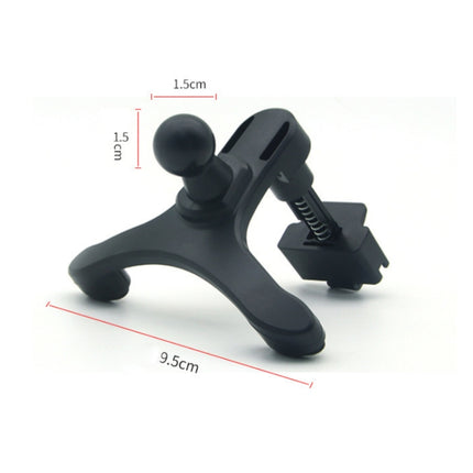10 PCS R139-004 Car Air Outlet Mobile Phone Holder Clip, Black, White