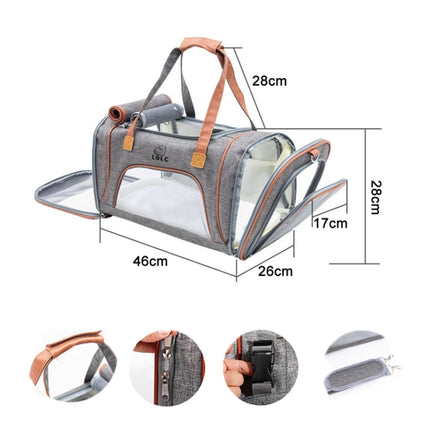 LDLC QS-012 Pet Outing Portable Breathable Foldable Tote Bag