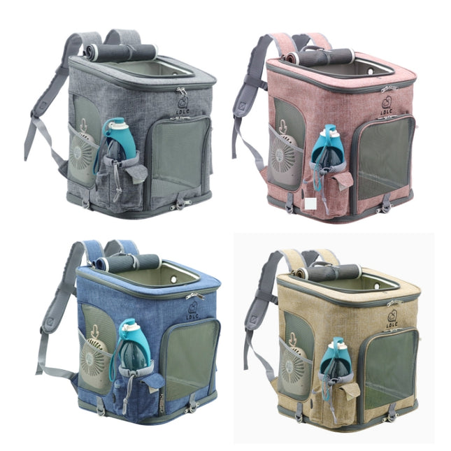 LDLC QS-002-L Foldable And Breathable Portable Pet Backpack