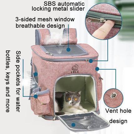 LDLC QS-002-L Foldable And Breathable Portable Pet Backpack