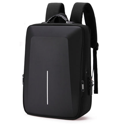 Men Business Shoulder USB External Interface Computer Bag, Color: 8001 Black, 8001 Black, 8001 Gray, 8001 Blue, 8001 Red, 8003 Black, 8003 Gray, 8001-J Black, 8001-J Gray, 8001-J Blue, 8001-J Red
