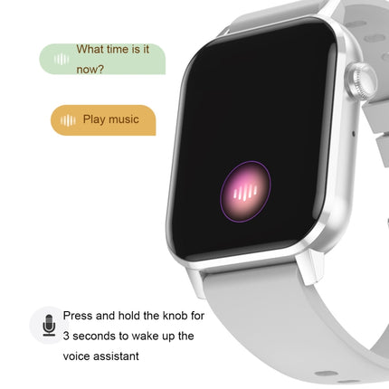 HD6 1.69 inch Multifunctional Heart Rate Monitoring Smart Watch