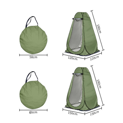 Outdoor Camping Toilet Changing Tent Automatic Shower Bathing Tent, Style:, Single Person, Double Person