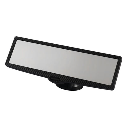 CZC-255 Carbon Fiber Indoor Rearview Mirror Modified Suction Cup Endoscope Auxiliary Mirror, CZC-255(White Mirror)