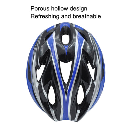 Unisex Cycling Bike One-piece Helmet, White Orange, Blue Black, Yellow Black, Red Black, White Black, White Black Green, Fiber Black