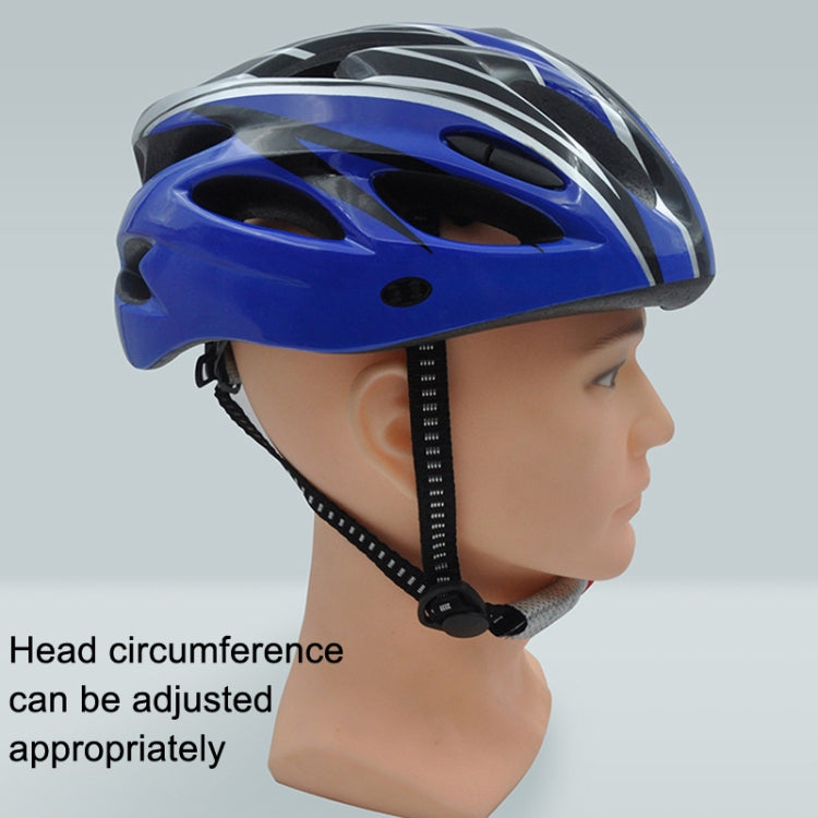 Unisex Cycling Bike One-piece Helmet, White Orange, Blue Black, Yellow Black, Red Black, White Black, White Black Green, Fiber Black