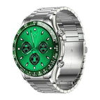 Green Silver Steel
