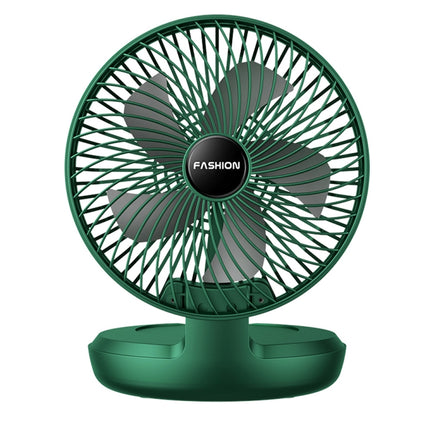 Ventilador portátil pequeño plegable para escritorio de oficina, hogar, 8 pulgadas, blanco, 8 pulgadas, verde