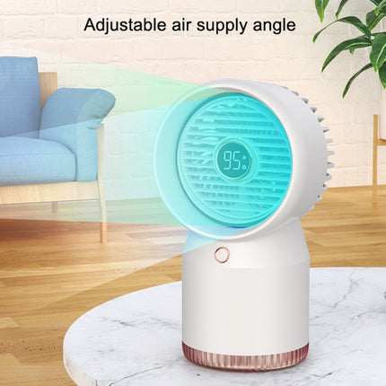Spray Humidified LED Digital Display Office Home Fan, Style:, 3600mAh Rechargeable, USB Direct Plug