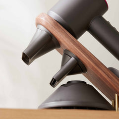 Solid Wood Hair Dryer Storage Bracket For Dyson