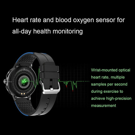 Wearkey E15 1.28 Inch Smart Heart Rate Monitoring Touch Screen Watch