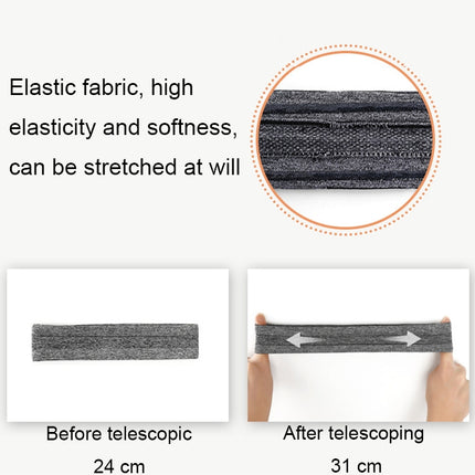 T1 Outdoor Sports Sweat Guide Headband, T1 (Black)