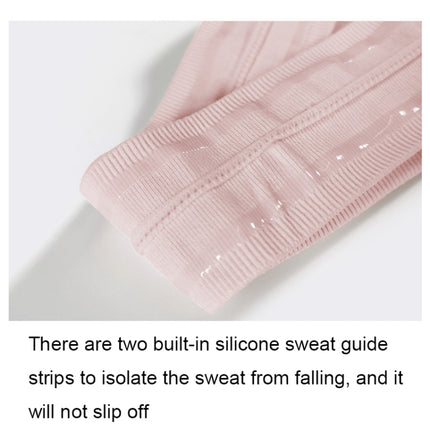 Silicone Non-slip Running Sweat-absorbent Headband, Silicone Headband (Pink), Silicone Headband (Black)