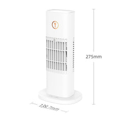 Enfriador de aire USB D3 Home con agua para escritorio, torre, humidificador, color rosa y blanco