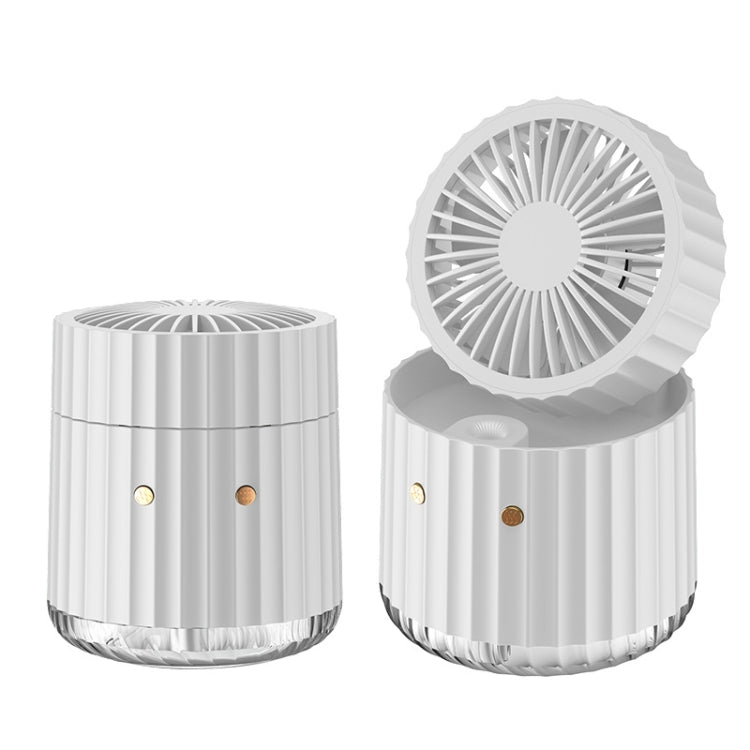 PW01 USB Water Cooling Mini Fan Desktop Turbo LED Spray Humidifying Air Cooler, PW01 White, PW01 Pink, PW01 Green