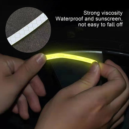 10pcs /Set Car Wheel Reflective Stickers 3D Personal Decoration Tire Warning Stickers