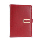 B5 / Wine Red Metal Buckle
