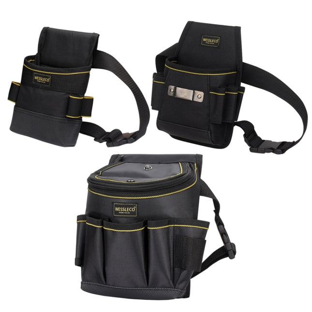 WESSLECO CL195 Electrician Wagged Bags Oxford Cloth Utility Repair Kit, Style:, CL195 Simple, CL195 Upgrade, CL195 With Cover