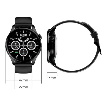 HD3 1.32 Inch Heart Rate Monitoring Smart Watch with Payment Function