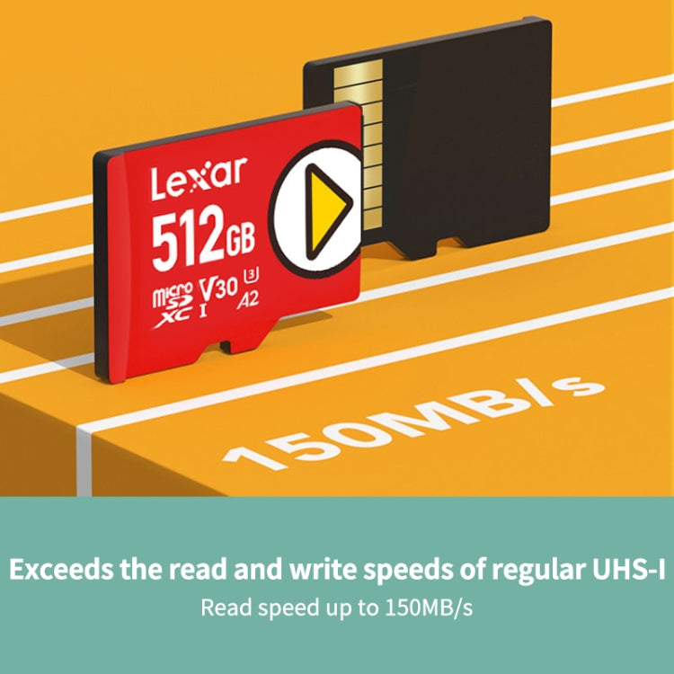 Lexar LSDMI High-Speed TF Card Game Console Memory Card, 512GB, 1TB