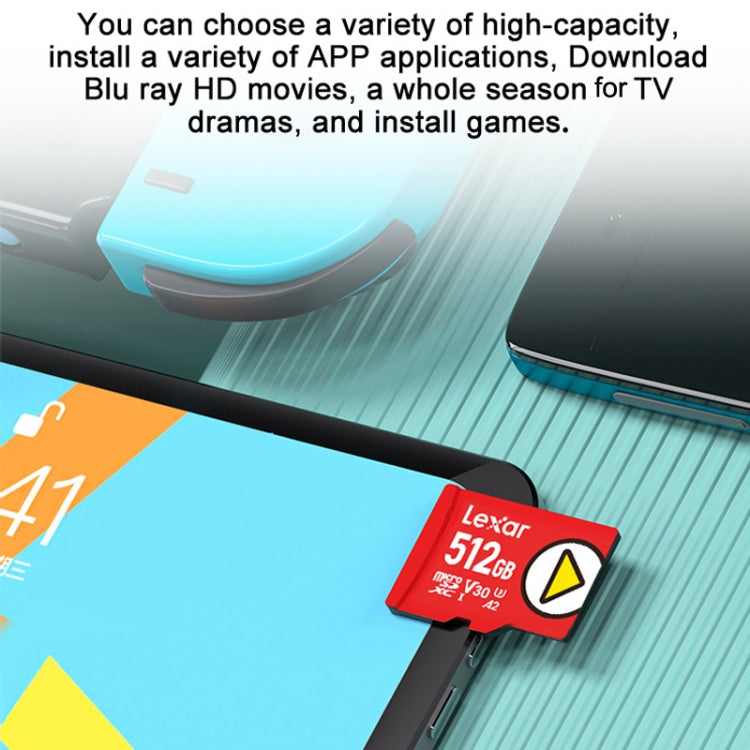 Lexar LSDMI High-Speed TF Card Game Console Memory Card, 512GB, 1TB