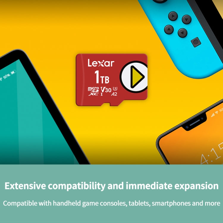 Lexar LSDMI High-Speed TF Card Game Console Memory Card, 512GB, 1TB
