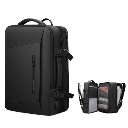 Mark Ryden 17.3 Inch Men Large Capacity Oxford Cloth Computer Backpack,Style:, Expansion Style, Raincoat Style