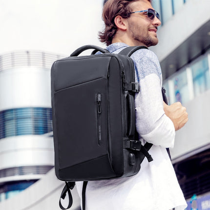 Mark Ryden 17.3 Inch Men Large Capacity Oxford Cloth Computer Backpack,Style:, Expansion Style, Raincoat Style