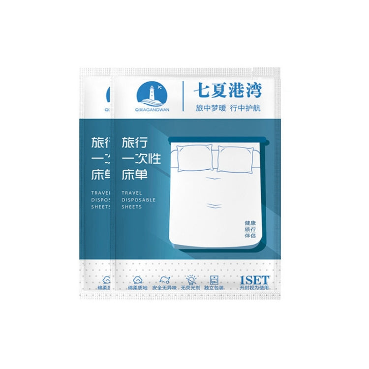 2 PCS Travel Hotel Supplies Disposable Anti-dirty Pillowcase Sheet Quilt Cover, Quilt Cover For 1 Person 190x220cm, Quilt Cover For 2 Person 240x220cm, Sheet For 1 Person 160x220cm, Sheet For 2 Person 220x220cm, Pillowcase 50x80cm, 3 In 1 For 1 Person�...