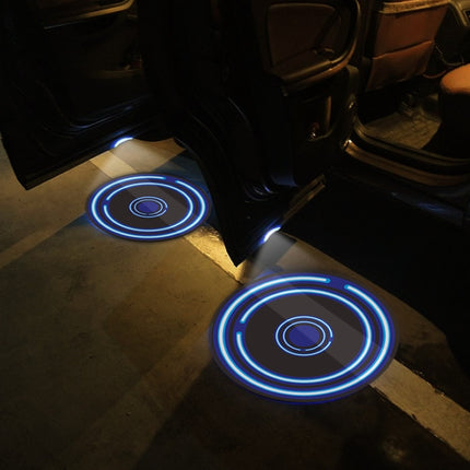 LED Infrared Induction Car Door Welcome Light Night Projection Ambient Light, Energy Circle (Blue), Energy Circle (White), Energy Circle (Yellow), Cat Claw (Yellow), Radish (Yellow), Drink (Yellow), Drink (Purple), Honor (Yellow), Honor (Purple)       ...