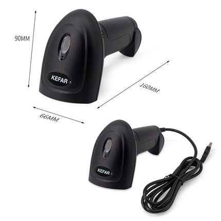 Kefar Supermarket Store Cashier Wired Red Light Scanner