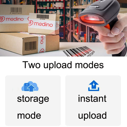 Kefar Supermarket Store Cashier Wired Red Light Scanner