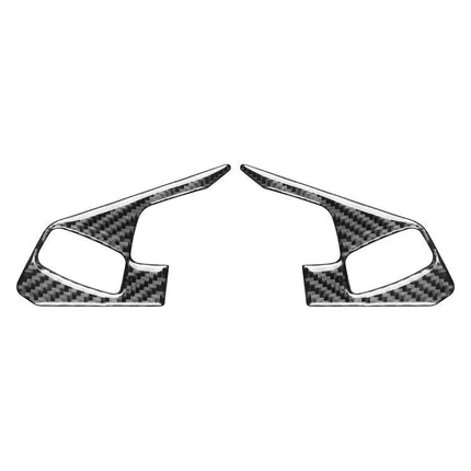For Chevrolet Corvette C8 2pcs /Set Steering Wheel Button Frame Sticker
