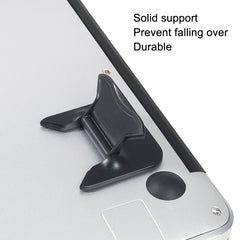 Portable Folding Notebook Computer ABS Bracket, ABS White, ABS Black