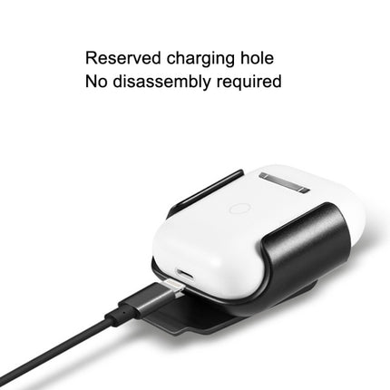 10 PCS Portable Headset Waist Hanging Protective Cover, Suitable For AirPods 2, Waist Hanging Black, Waist Hanging Navy, Waist Hanging Gray, Waist Hanging White, Waist Hanging Pink, Waist Hanging Red