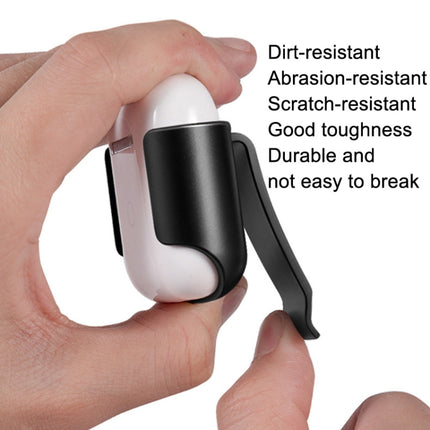 10 Stück tragbare Schutzhüllen zum Aufhängen von Headsets an der Taille, geeignet für AirPods 2, in Rosa, Rot, Schwarz, Marineblau, Grau und Weiß