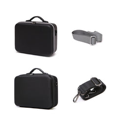 Suitcase Backpack Messenger Bag Organizer for DJI MINI 3 PRO, Nylon Black, Pu Diamond Pattern