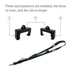 CQT Remote Control Lanyard With Hook For DJI Mavic Air 2/2S/Mini 2 /Mini 3 Pro,Style:, Thin Rope, Wide Rope, Only Buckle