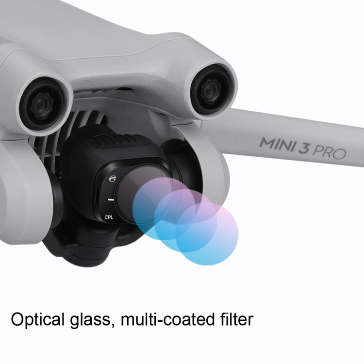 RCSTQ Aluminum Alloy Adjustable Filter Accessories for DJI Mini 3 Pro,Style: UV+CPL+ND8+ND16+ND32+ND64 6 In 1, CPL, ND8, ND16, ND32, ND64, 4 In 1 Set, 6 In 1 Set