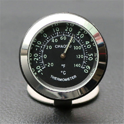 Night Light Car Thermometer Metal Ornaments, Gold Thermometer, Black Thermometer, Blue Thermometer