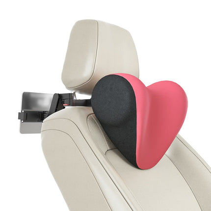 A09 Car Seat Headrest Memory Foam Comfortable Neck Pillow, Style:, With Stand  (Gray), Without Stand (Black), Without Stand (White), Without Stand (Orange), Without Stand (Pink), With Stand (Black), Without Stand (Coffee), With Stand  (White)          ...