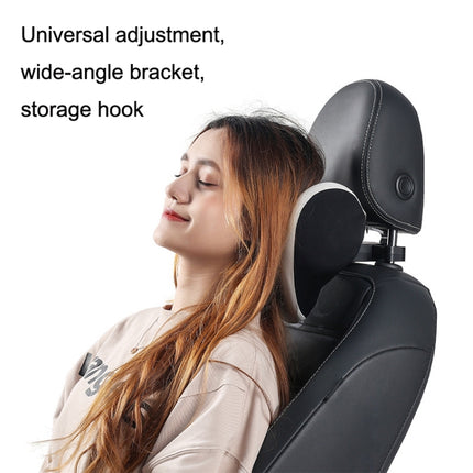 A09 Car Seat Headrest Memory Foam Comfortable Neck Pillow, Style:, With Stand  (Gray), Without Stand (Black), Without Stand (White), Without Stand (Orange), Without Stand (Pink), With Stand (Black), Without Stand (Coffee), With Stand  (White)          ...