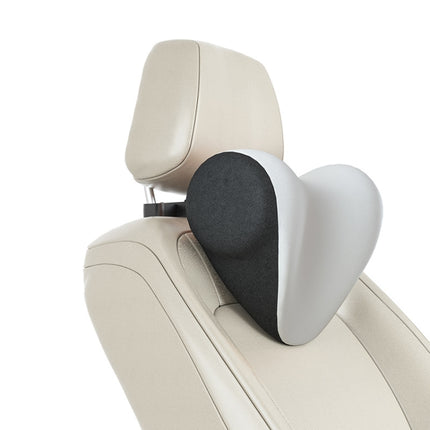 A09 Car Seat Headrest Memory Foam Comfortable Neck Pillow, Style:, With Stand  (Gray), Without Stand (Black), Without Stand (White), Without Stand (Orange), Without Stand (Pink), With Stand (Black), Without Stand (Coffee), With Stand  (White)          ...