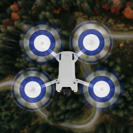 8 PCS 6030F Double Sided Colorful Low Noise Wing Propellers For DJI Mini 4 Pro/Mini 3 Pro, Color: Orange Tip, Orange Tip, Silver Tip, White Red, White Blue, White Yellow, Three -color