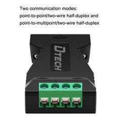 DTECH DT-9001 Industrial Grade Lightning And Surge Protection RS232 To 485 Converter, DT-9001