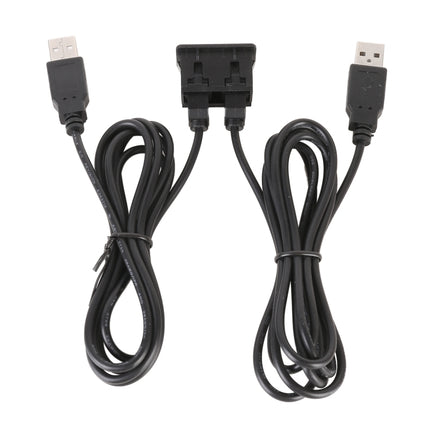 Car Universal Modification Type-C+USB Interface Charging Use Seat, Type-C+USB