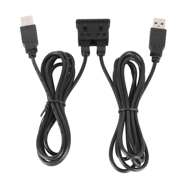 Car Universal Modification Type-C+USB Interface Charging Use Seat, Type-C+USB
