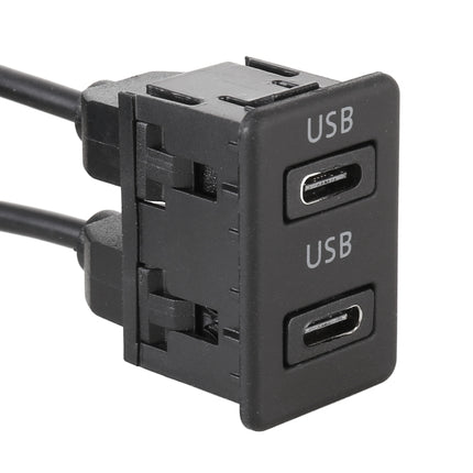 Car Universal Modification Dual Type-C Interface, Type-C+Type-C